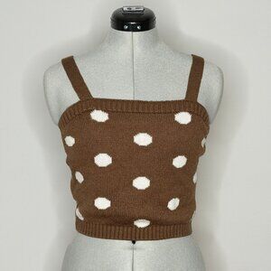 Altar'd State Polka Dot Crop Top